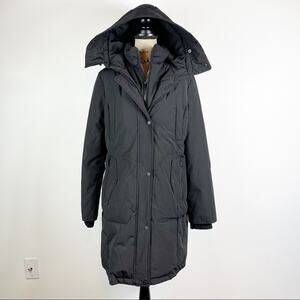 1 Madison Expedition NWOT Women's Black Long Parka Jacket L
